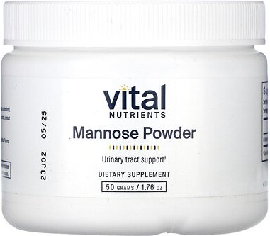 Vital Nutrients, Mannose Powder, Mannosepulver, 50 g (1,76 oz.)