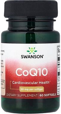 Swanson, CoQ10, 30 mg, 60 Weichkapseln