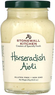 Stonewall Kitchen, Meerrettich-Aioli, 291 g (10,25 oz.)