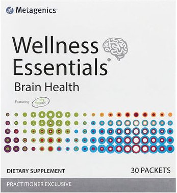 Metagenics, Wellness Essentials®, Gehirngesundheit, 30 Päckchen