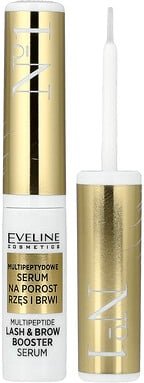 Eveline Cosmetics, No. 1 Multipeptide Lash & Brow Booster Serum, Lash & Brow Booster Serum, 4 ml (0,14 fl. oz.)