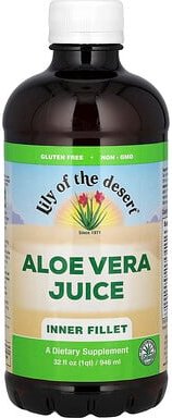 Lily of the Desert, Aloe-vera-Saft, Blattgel, 32 fl oz (946 ml)