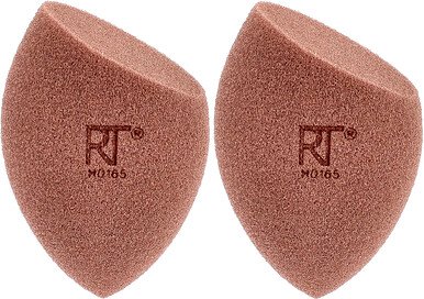 Real Techniques, New Nudes 2.0, Bare Finish Sponge Duo, Make-up-Schwamm-Duo, 2-teiliges Set