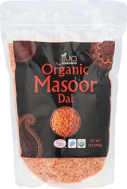 Jiva Organics, Organic Masoor Dal, 908 g (2 lbs.)