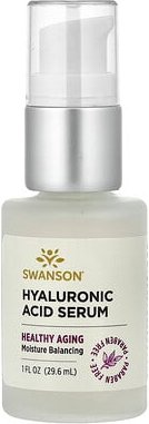 Swanson, Hyaluronsäure-Serum, 1 fl. oz. (29,6 ml)