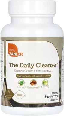 Zahler, The Daily Cleanse, Gesichtsreinigung, 60 Kapseln