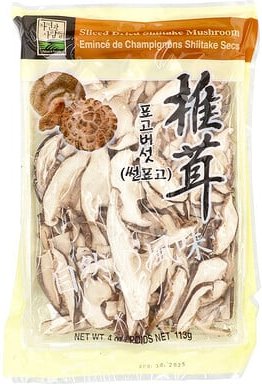 Jayone, Sliced Dried Shiitake Mushroom, geschnittener getrockneter Shiitake-Pilz, 113 g (4 oz.)