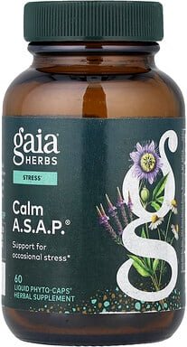 Gaia Herbs, Calm ASAP®, 60 flüssige Phyto-Caps®