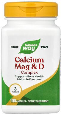 Nature's Way, Calcium Mag & D Complex, 100 Kapseln