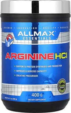 Thumbnail - ALLMAX, Essentials, Arginine HCl, Arginin HCl, 400 g (14,11 oz.)