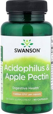Thumbnail - Swanson, Acidophilus & Apple Pectin, Apfelpektin, 90 Kapseln