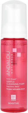 Andalou Naturals, 1000 Roses, Gentle Cleansing Foam, Sensitiv, 163 ml (5,5 fl. oz.)