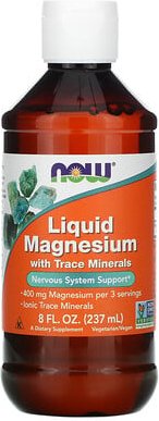 NOW Foods, Flüssiges Magnesium mit Spurenelementen, 8 fl oz (237 ml)