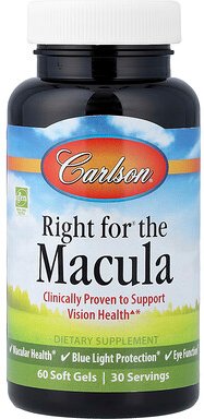 Carlson, Richtig für die Makula, 60 Weichkapseln