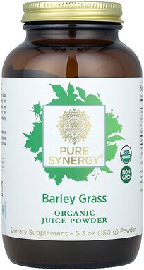 Thumbnail - Pure Synergy, Bio-Saftpulver, Gerstengras, 150 g (5,3 oz.)