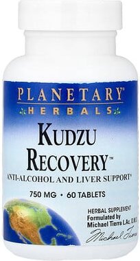 Planetary Herbals, Kudzu Recovery™, 60 Tabletten