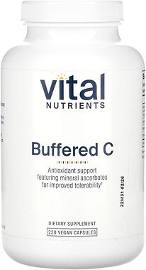 Thumbnail - Vital Nutrients, Buffered C, gepuffertes C, 220 vegane Kapseln