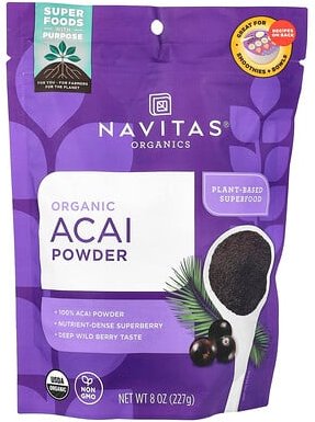 Navitas Organics, Bio-Açaí-Pulver, 227 g (8 oz.)