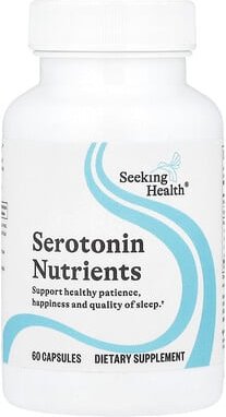 Seeking Health, Serotonin Nutrients, Serotonin-Nährstoffe, 60 Kapseln