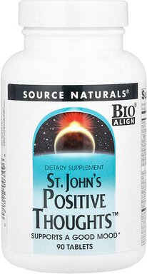 Source Naturals, St. John's Positive Thoughts™, 90 Tabletten