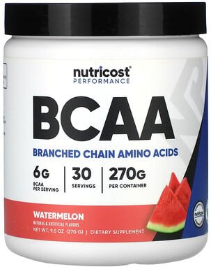 Thumbnail - Nutricost, Performance, BCAA, Wassermelone, 270 g (9,5 oz.)