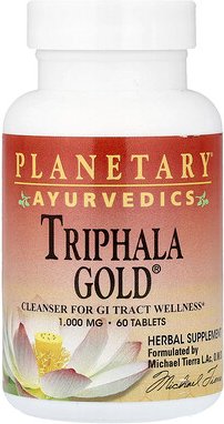 Planetary Herbals, Ayurvedics, Triphala Gold®, 60 Tabletten