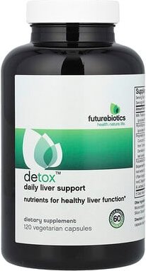 Thumbnail - Futurebiotics, Detox™, Daily Liver Support, tägliche Unterstützung der Leber, 120 pflanzliche Kapseln