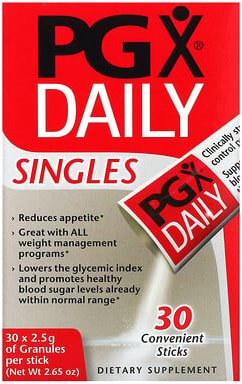 Natural Factors, PGX Daily, Einzelpackungen, geschmacksneutrales Granulat, 30 Sticks, je (2,5 g)