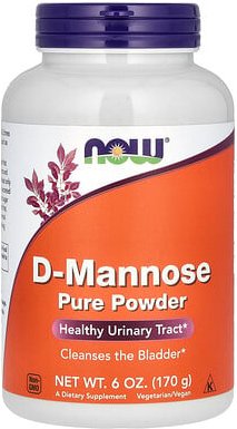 NOW Foods, D-Mannose Pure Powder, 170 g (6 oz.)