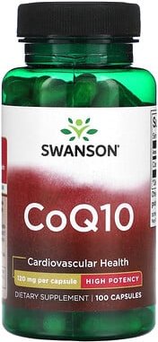 Thumbnail - Swanson, CoQ10, hochwirksam, 120 mg, 100 Kapseln