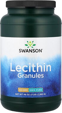 Swanson, Lecithin Granules, Lecithingranulat, 1.362 g (48 oz.)