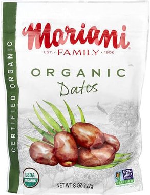 Mariani, Organic Dates, Bio-Datteln, 227 g (8 oz.)