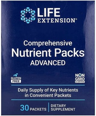 Life Extension, Comprehensive Nutrient Packs, umfassende Nährstoffpakete, für Fortgeschrittene, 30 Päckchen