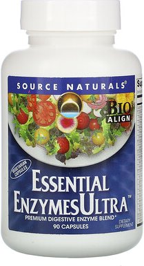 Source Naturals, Essential EnzymesUltra™, 90 Kapseln