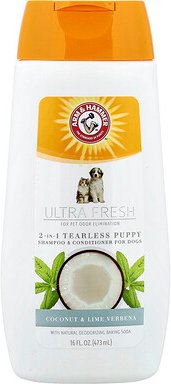 Arm & Hammer, Ultra Fresh, 2 In 1 Tearless Puppy Shampoo & Conditioner, 2-in-1-Welpenshampoo und -Conditioner ohne Träne...
