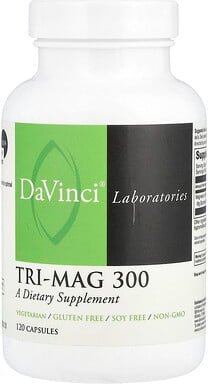 DaVinci Laboratories, Tri-Mag 300, Tri-Mag 300, 120 Kapseln (75 mg pro Kapsel)