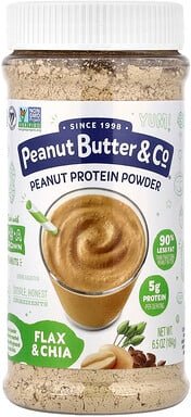 Peanut Butter & Co., Peanut Protein Powder, Erdnussproteinpulver, Lein und Chia, 184 g (6,5 oz.)