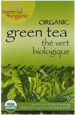 Uncle Lee's Tea, Imperial Organic, Bio-Grüntee, 18 Teebeutel, 32,4 g (1,14 oz.)