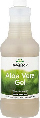 Swanson, Aloe Vera Gel, ganzes inneres Blatt, 32 fl oz (946 ml)