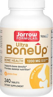 Jarrow Formulas, Ultra BoneUp, 1.200 mg, 240 Tabletten
