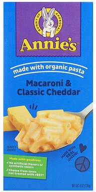 Annie's Homegrown, Macaroni & Classic Cheddar, Makkaroni und klassischer Cheddar, 170 g, (6 oz.)