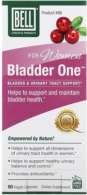 Bell Lifestyle, Für Frauen, Bladder One, 60 pflanzliche Kapseln