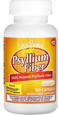 21st Century, Psylliumfaser, 160 Kapseln