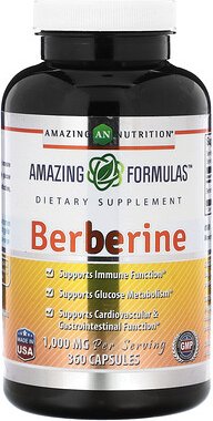 Thumbnail - Amazing Nutrition, Berberin, 360 Kapseln (500 mg pro Kapsel)