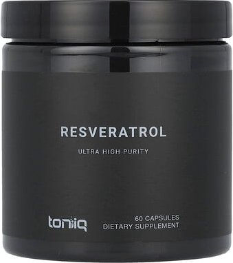 Toniiq, Resveratrol, 60 Kapseln (300 mg pro Kapsel)