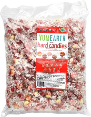 YumEarth, Bio-Hartbonbons, sortiert, 1.588 g (3,5 lbs.)