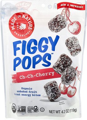 Made in Nature, Figgy Pops™, Ch-Ch-Cherry, 119 g (4,2 oz.)