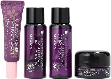 Mizon, Collagen Miniatur-Set, 4-teiliges Set