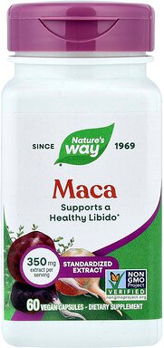Nature's Way, Maca, 350 mg, 60 vegane Kapseln