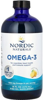 Thumbnail - Nordic Naturals, Omega-3, Zitrone, 1.560 mg, 473 ml (16 fl. oz.)
